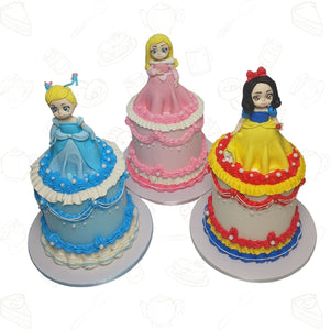 Princess themed cake (lead time 7 days)