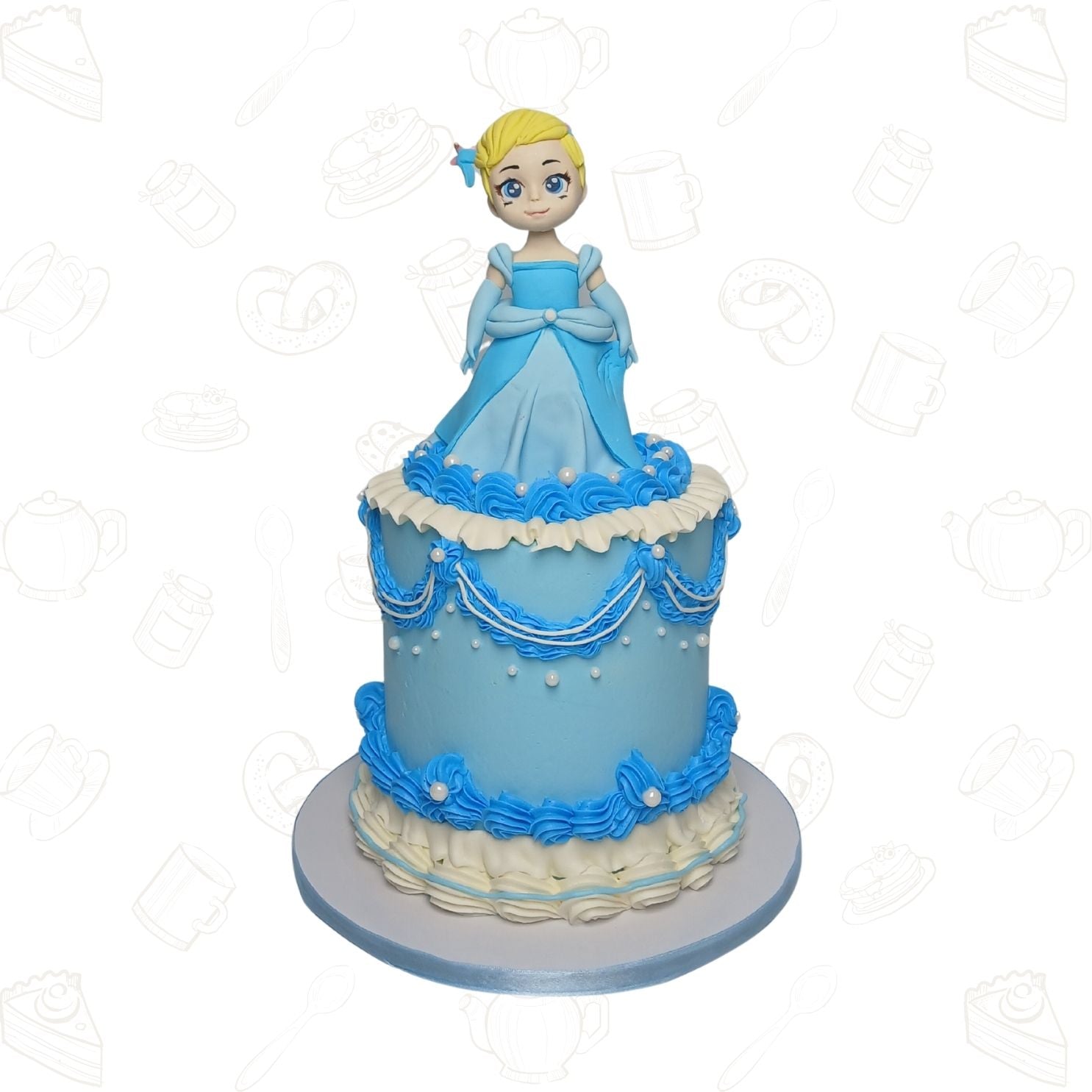 Princess themed cake (lead time 7 days)