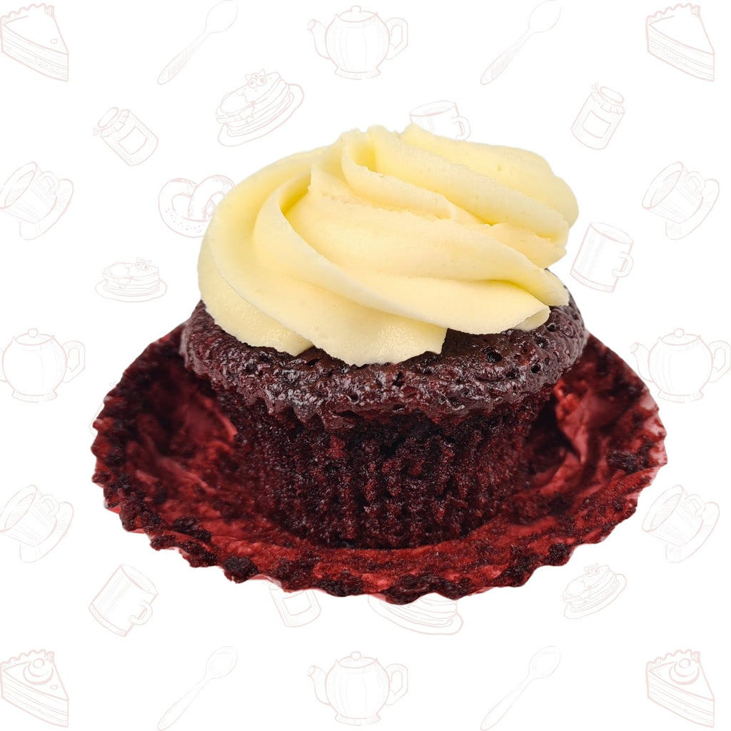 Red Velvet + Butter Cream Cupcake