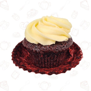 Red Velvet + Butter Cream Cupcake