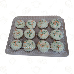 Carrot + Cream Cheese Cupcake