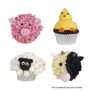 DIY Cupcake Kit: Barnyard Theme (Lead time: 7 Days)